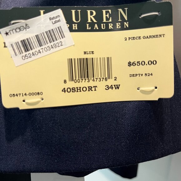 Lauren Ralph Lauren Blue/Navy Suit - Picture 3 of 7